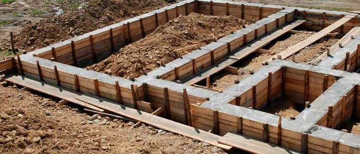Фундамент для дома из газобетона