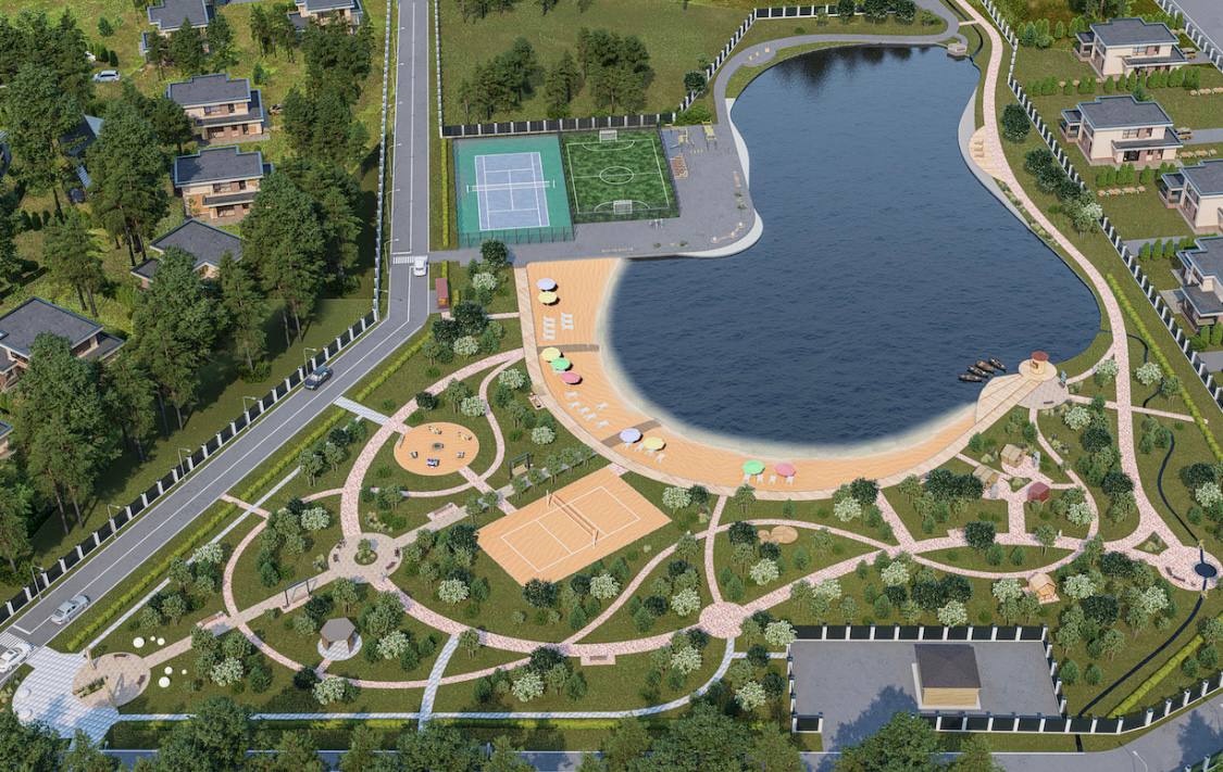 GreenVill. 45 минут от МКАД по скоростной М2. 